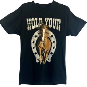HOLD YOUR ... GRAPHIC T-SHIRT